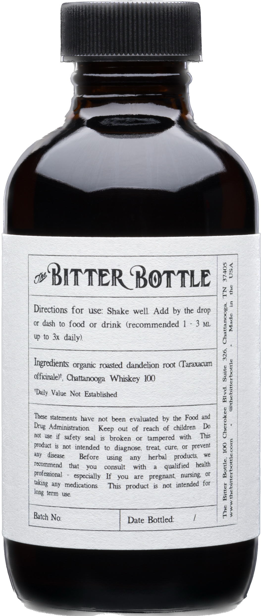 The Bitter Bottle: Roasted Dandelion Root Bitters